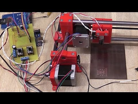 DIY Laser Engraver (25mW UV for PCBs) - Ec-Projects