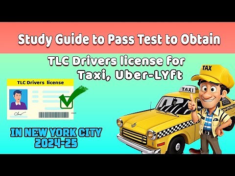 TLC EXAM - TEST for TAXI - UBER in New York City NYC 2024 Study Guide