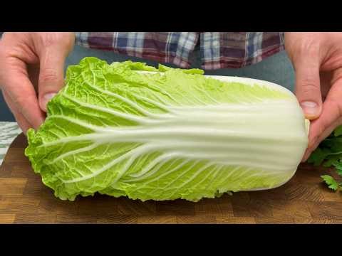 The chef at the restaurant gave me this recipe! The best cabbage recipe in 15 minutes!