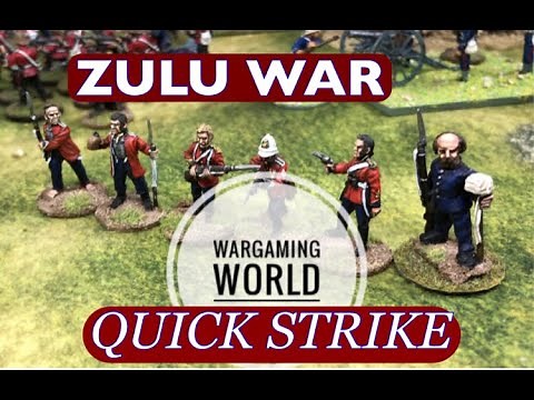 Zulu War - Quick Strike Challenge Wargaming World