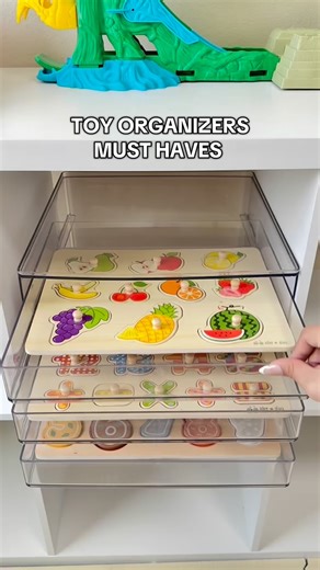 Leti | Toddler Finds on Instagram: "Follow & comment “storage” and I’ll DM you the links ! these organizers make cleanup easy and stress-free. Perfect for busy parents and curious little ones! #ToddlerOrganization #MomLife #ToyStorage #KidsRoomOrganization #ParentHacks #ToddlerLife #PlayroomGoals #OrganizedHome #EasyCleanup #ParentingTips"