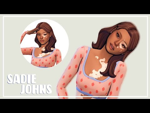 Sadie Jones + CC LIST | The Sims 4: Create a Sim