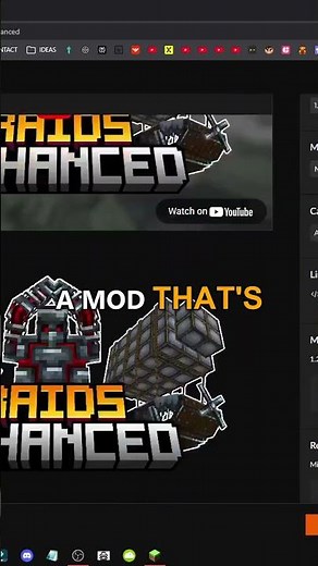 HOW TO GET the Raids: Enhanced MOD for MINECRAFT