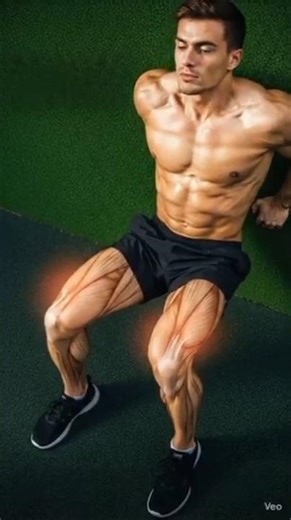 What Does Wall Sit Do Inside Your Body? 🧠🦵#FunScience#FitnessShorts#WallSi