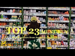 TOP 23 MUST-BUY items from Japanese grocery store