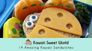 These make lunchtime super kawaii! For more: http://bit.ly/1OLHCFR | Kawaii Sweet World