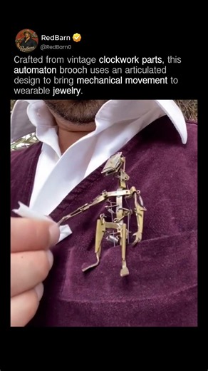 The Art of Automaton Brooches