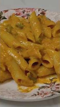Creamy Mix Sauce Pasta | Cafe Style White & Red Sauce Pasta | Easy Recipe #shots