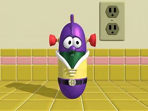 Larry-Boy's Super Suction Ears Mistake (VeggieTales Animation)