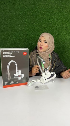 Electric Instant Hot Water Heater Tap Demonstration