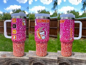 Personalized Dunkin Junkie Inspired Tumbler, Donuts Lovers, Dunkin Donut Cup, DD Tumbler, Dunkin Donut Tumbler, Dunkin Cup, Dunkin Donut, - Etsy