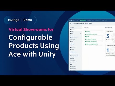 Demo | Virtual Showrooms for Configurable Products Using Ace with Unity