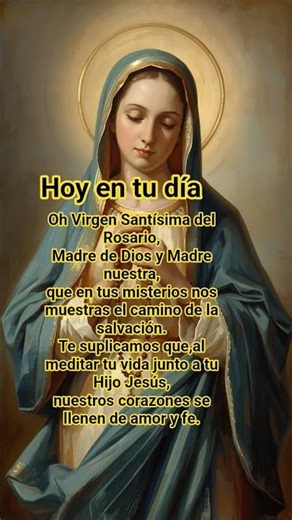 Gracias Virgen del Rosario