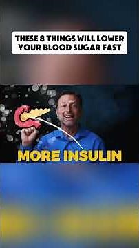 8 Ways to Lower Blood Sugar FAST