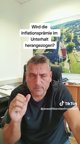 Berücksichtigung der Inflationsausgleichsprämie beim Unterhalt