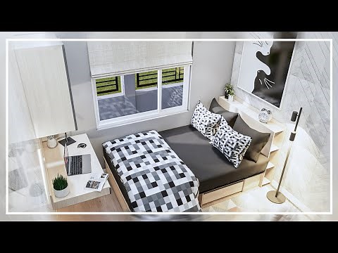 3X3 METER MINIMALIST BEDROOM DESIGN