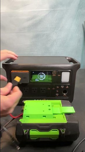 DIY Power Hack: EGO Battery Charges PECRON F1000LFP #pecron #egopower