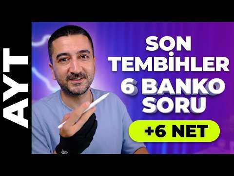 6 Sure-Fire AYT Questions | Final Reminders