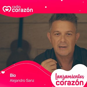 8.2K views · 209 reactions | #AlejandroSanz nos presenta "Bio", una de sus composiciones más íntimas. En esta canción, el artista español hace un repaso de su vida y todo lo que lo llevó a ser quien es hoy en día. ¿Qué te pareció?  #RadioCorazón #LanzamientosCorazón | Radio Corazón | Facebook