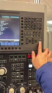CNC tip: How to add or change Letter in program cnc to help operator #cncknowledge #fanuc