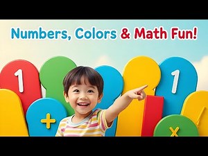 Learn Numbers, Colors & Symbols ✨ Fun & Easy Learning for Kids!