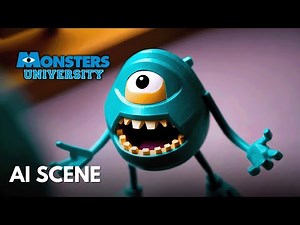 MONSTERS UNIVERSITY Mike And Sulley Get Expelled But it’s Reimagined by AI