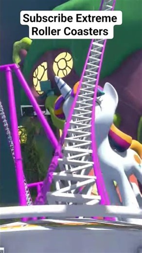 VR Roller Coaster with My Little Pony #Shorts
