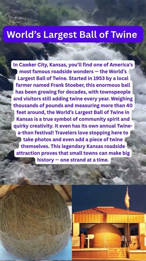 World’s Largest Ball Of Twine #shorts