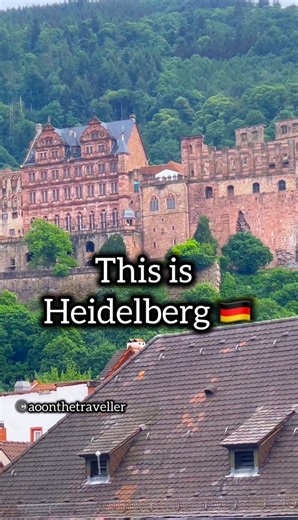 Place: Heidelberg, Baden-Württemberg, Germany 🇩🇪 Heidelberg is located in German 🇩🇪, State of Baden - Württemberg, situated on the River Neckar Heidelberg University, founded in 1386, is Germany’s oldest and one of Europe’s most reputable universities How to reach Heidelberg: From Stuttgart Hbf take MEX 12 and from Heilbronn Hbf change to RE 10b and in 1:50 hours you will be exploring Heidelberg It’s a University Town and quarter of it’s residents are students. Activities to do in Heidelberg
