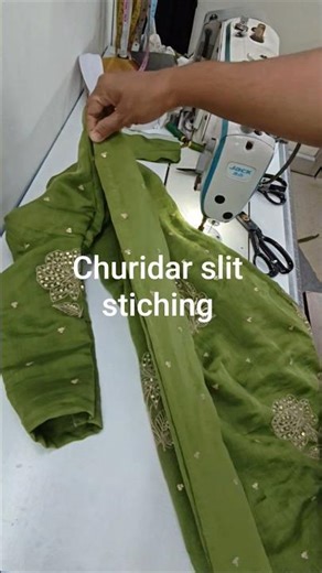 Churidar slit stiching#churidar#samahcreation#churidarslit#churidarcuttingandstitching