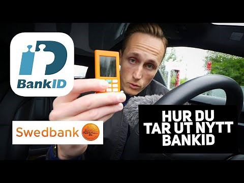 Bank ID - Beställa nytt BankID Steg för Steg. Swedbank med Säkerhetsdosa