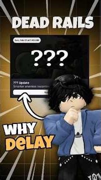 NEW Zombie Update is Delay Of Dead Rails 🤯🔥 #deadrails #shorts #roblox