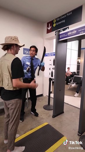 The shortcut through the #airport | zach king