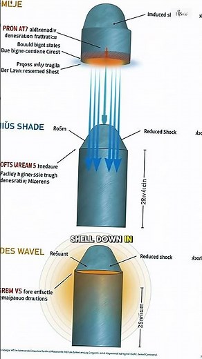 How Do Armor-Piercing Shells Work?#shorts #history #shortsvideo #ww2