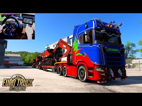 Passenger Bus Driver Takes on Narrow Roads! | ETS2 Steering Wheel Gameplay