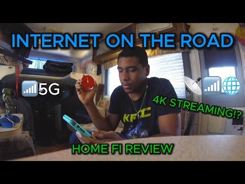 INTERNET ON THE ROAD!! HomeFi Portable WIFi Router Review #rvlife