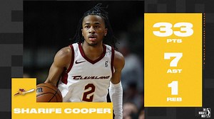 Sharife Cooper and Sam Merrill dominated for the Cleveland Charge with a combined 6️3️ PTS in their 7th straight win! 🔥 | NBA G League