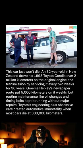 This 30-Year-Old Corolla Just Proved Toyota's Engineering #reliability #vintage #shorts