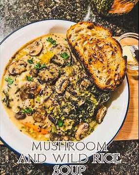 Mushroom and Wild Rice Soup Recipe