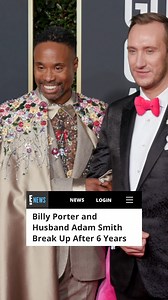 49K views · 287 reactions | Actor Billy Porter and his husband Adam Smith have gone their separate ways after six years of marriage.  Click here for everything we know about their split: https://trib.al/wQzl6N5. | E! News | Facebook