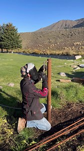 Coping pipe with a torch next to the Madison river! #MeltinMetal #weldernation #madisonriver #Montana | Meltin Metal Welding