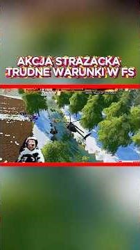 Trudne warunki zimowe na farmie… strażacy w akcji #fs19