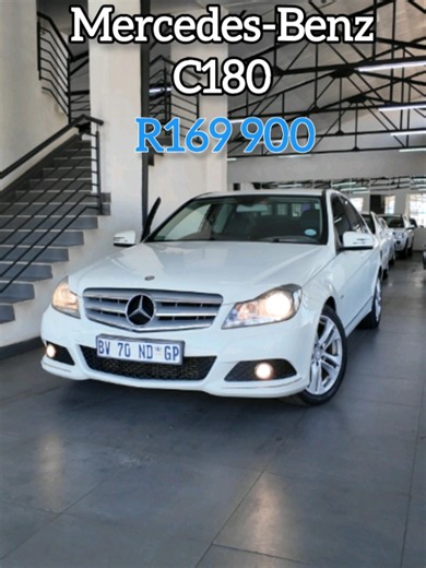 2012 Mercedes-Benz C180 BlueEFFICIENCY Avantgarde for Sale R169,900