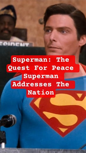 Superman: The Quest For Peace Superman Addresses The Nation