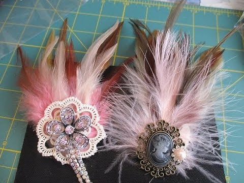 Gorgeous Feather Brooch Tutorial - jennings644