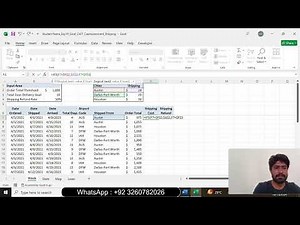 Exp19_Excel_Ch07_CapAssessment_Shipping | excel Chapter 7 Capstone Assessment – Shipping
