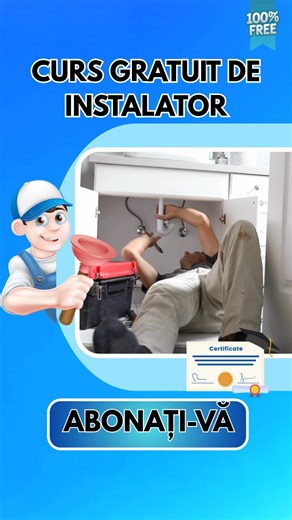 🛠️ Curs gratuit de instalații sanitare în palma ta! 🚰✨ | MindDrift