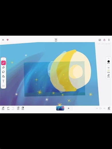 How to draw a galaxy in FlipaClip!