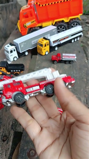 Dump truck container truck oil tank Truck Fire truck #shortsfeed #toys
