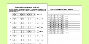 Finding and Practising Number Bonds of 10